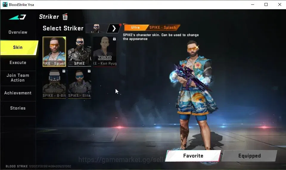Blood Strike Accounts ASIA|2 ETERNAL[M4A1-Blight Lv3,DEagle-Scorpius]|Co image 6