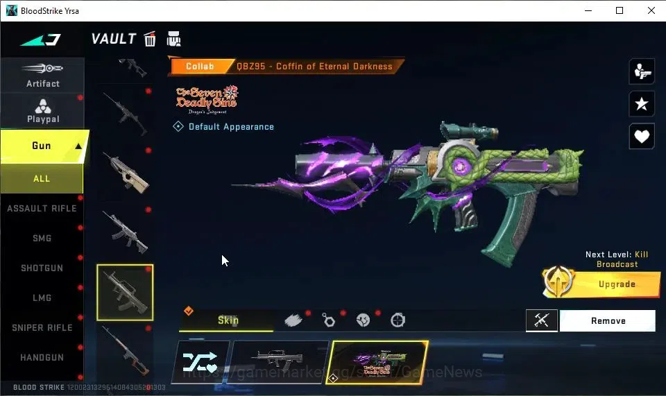 Blood Strike Accounts ASIA|2 ETERNAL[M4A1-Blight Lv3,DEagle-Scorpius]|Co image 9