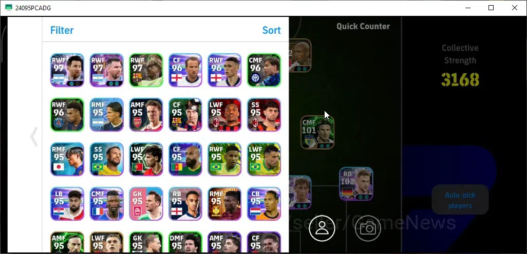 eFootball Accounts Android|Epic Gerrard,David Beckham,El-Hadji Diouf, image 2