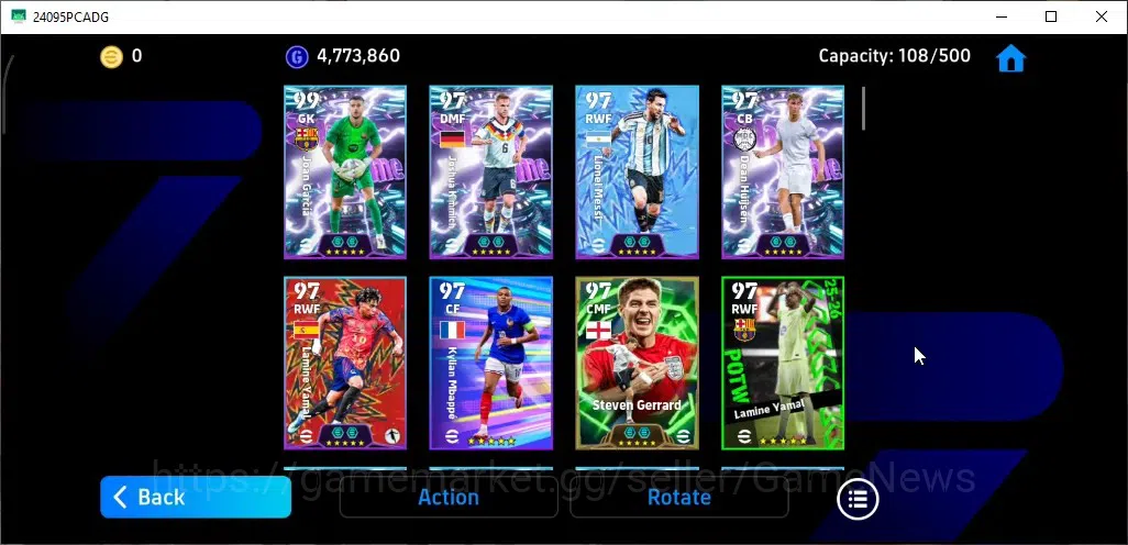 eFootball Accounts Android|Epic Gerrard,David Beckham,El-Hadji Diouf, image 5