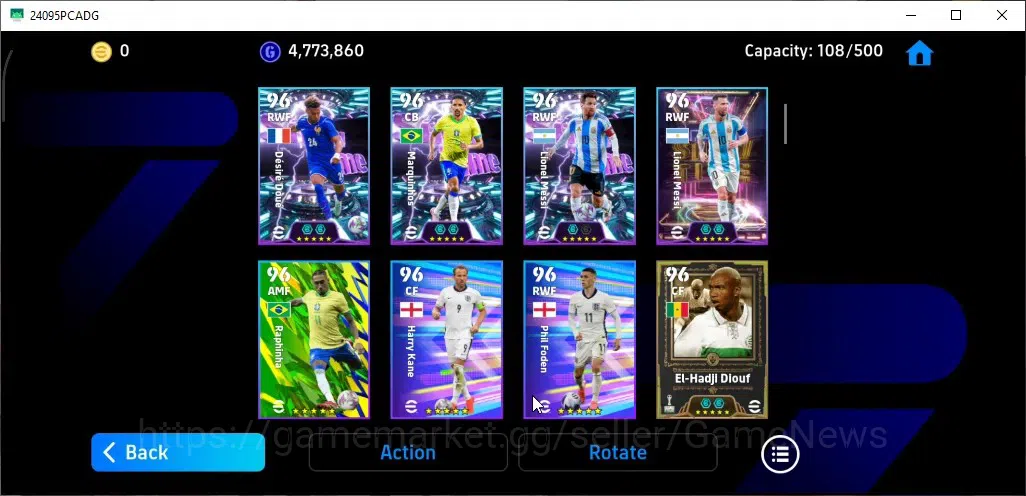 eFootball Accounts Android|Epic Gerrard,David Beckham,El-Hadji Diouf, image 6