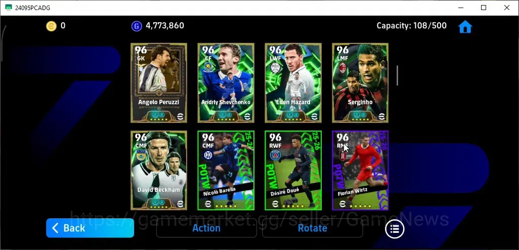 eFootball Accounts Android|Epic Gerrard,David Beckham,El-Hadji Diouf, image 7