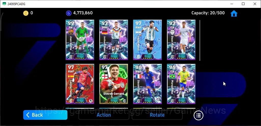 eFootball Accounts Android|Epic Gerrard,David Beckham,El-Hadji Diouf, image 8