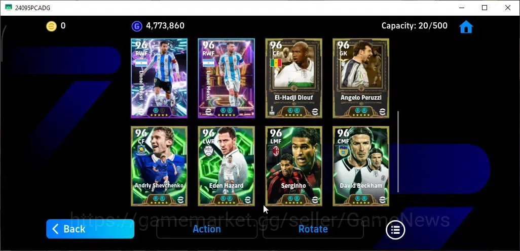 eFootball Accounts Android|Epic Gerrard,David Beckham,El-Hadji Diouf, image 9
