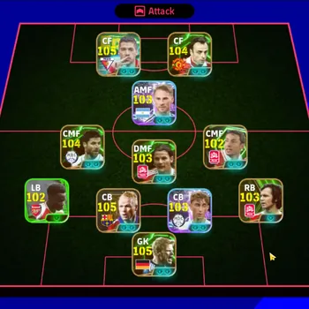 eFootball Accounts Legends & Iconic Players Android|PW 3201|Epic Suarez Berbatov DavidVilla XabiAlonso Buyten Beckenbauer