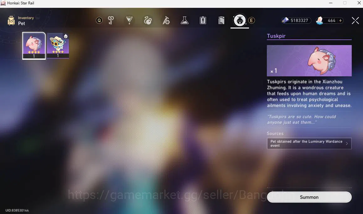 Honkai Star Rail Accounts ASIA|TL 70|Archer Prem Team|17 limit|LC Sign(Arche image 4