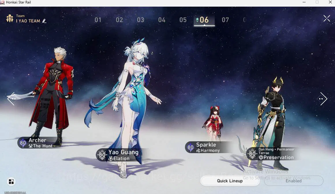 Honkai Star Rail Accounts ASIA|TL 70|Archer Prem Team|17 limit|LC Sign(Arche image 7