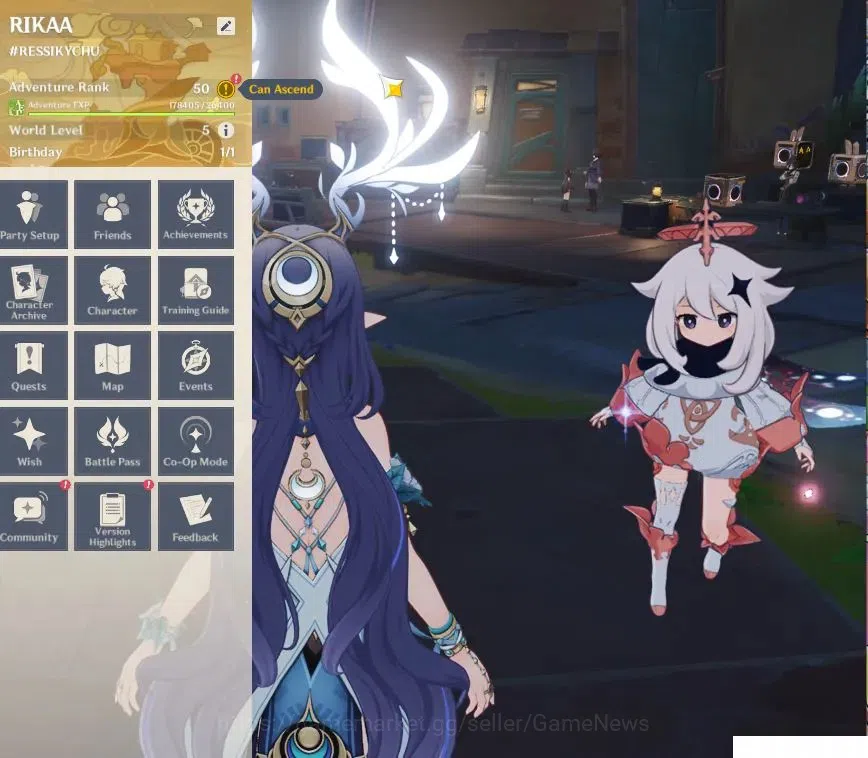 Genshin Impact Accounts Asia |AR 50|5 Limited +1(*5WEp)|Columbina,Neuville image 2