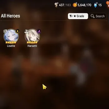 Epic Seven Accounts High-End GLOBAL UnVerif|NewEra| 2 ML (Lisette,Harsetti)+TA Coli,Zahhak,etc|42K Stigma+100MM|PoH+Bless
