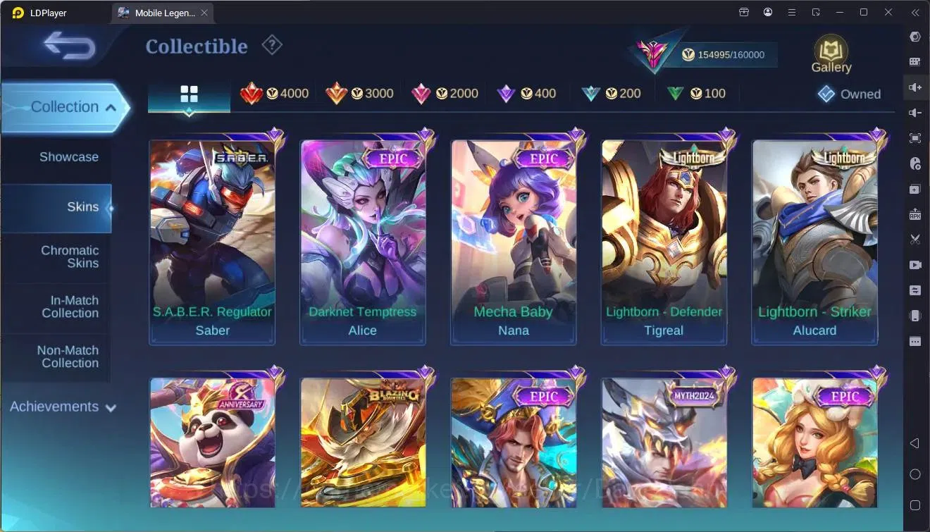 Mobile Legends: Bang Bang Accounts Global|Hero 133|Skin 440|Exalted|Legend Franco,Les image 14