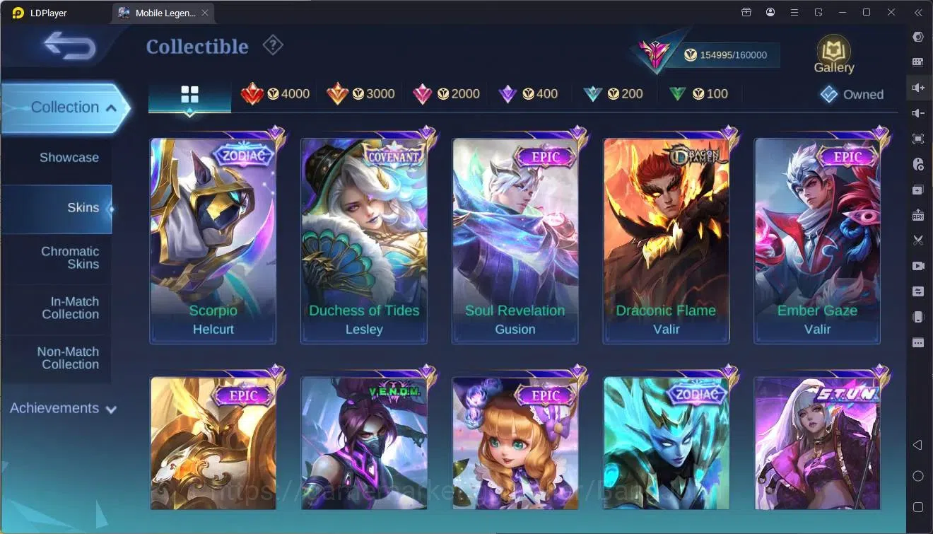 Mobile Legends: Bang Bang Accounts Global|Hero 133|Skin 440|Exalted|Legend Franco,Les image 20