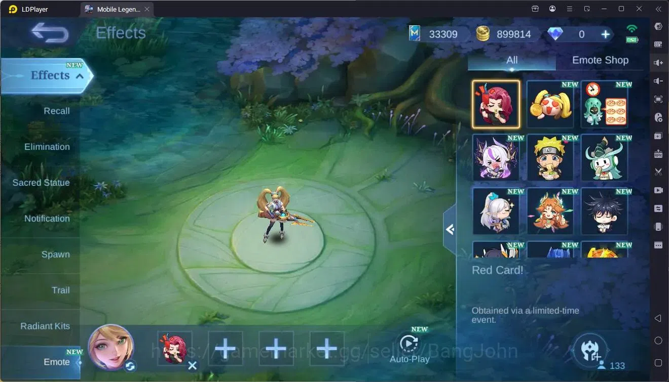 Mobile Legends: Bang Bang Accounts Global|Hero 133|Skin 440|Exalted|Legend Franco,Les image 6