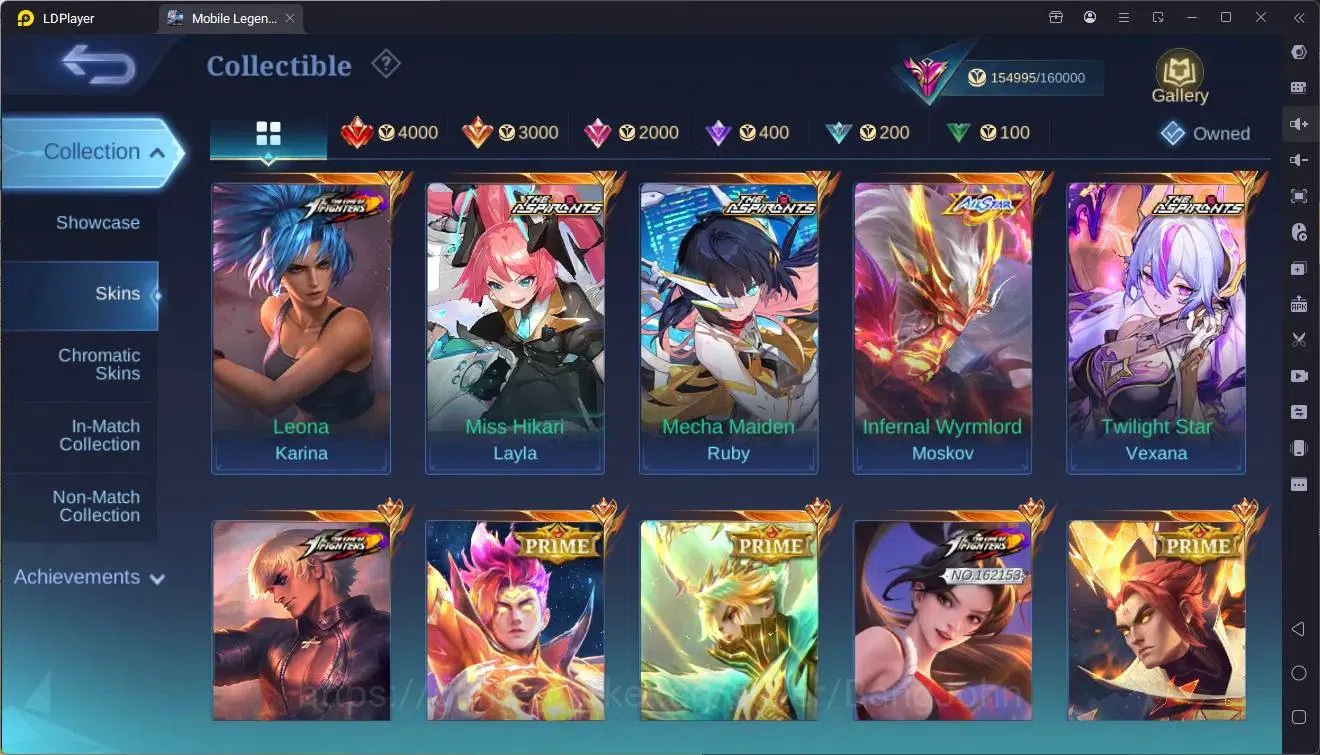 Mobile Legends: Bang Bang Accounts Global|Hero 133|Skin 440|Exalted|Legend Franco,Les image 8