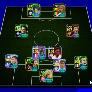 eFootball Accounts Legends & Iconic Players Android|Big Time Lionel Messi,Diego Forlan|Epic Franco Baresi,Lothar
