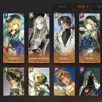 Reverse: 1999 Accounts Midgame Global|Lv 61|36 Unilog|10 SSR 1 Limited|Rhiannon+Psy|Lorentz
