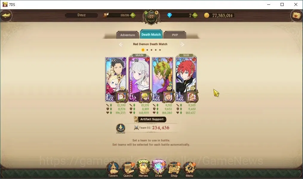 The Seven Deadly Sins: Grand Cross Accounts Global|3,1M CC|4 LR+8 UR+Collab ReZero|S&B,Elizabe image 18