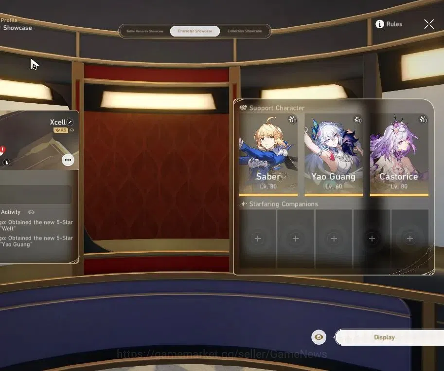Honkai Star Rail Accounts Asia|TL 62|9 Limited|(Castorice,Saber)+Sign,Dante, image 2