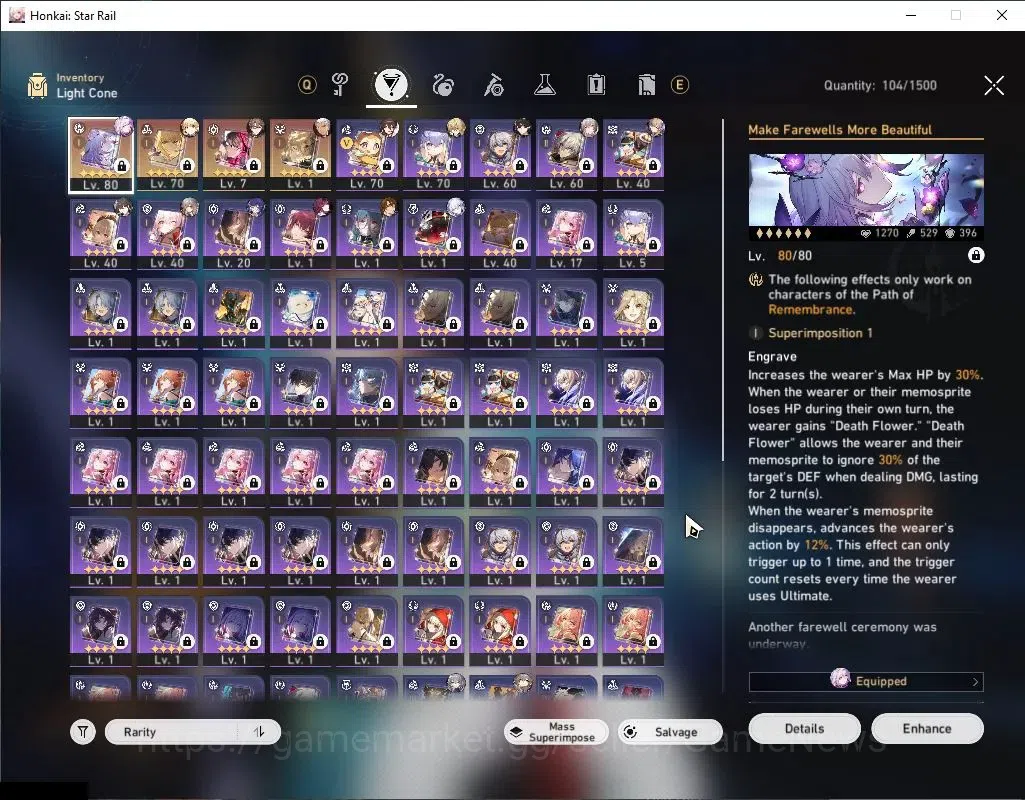 Honkai Star Rail Accounts Asia|TL 62|9 Limited|(Castorice,Saber)+Sign,Dante, image 5