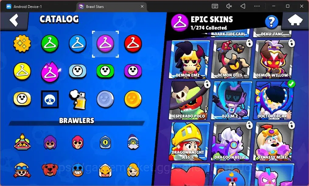 Brawl Stars Accounts Global|650 Trophy|15 Brawler|3 Max Hypercharge(She image 11