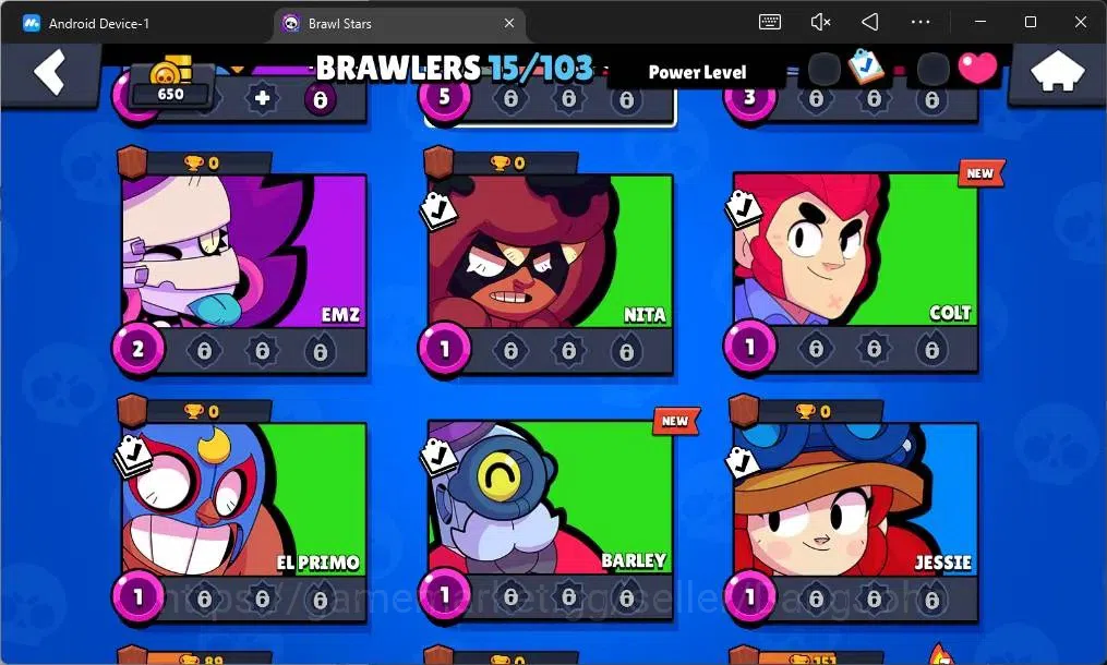 Brawl Stars Accounts Global|650 Trophy|15 Brawler|3 Max Hypercharge(She image 6