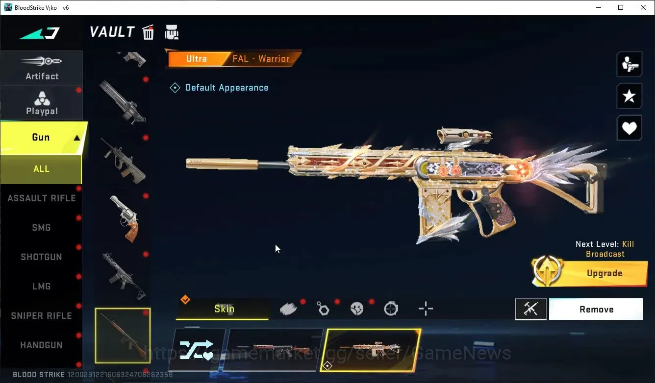 Blood Strike Accounts ASIA|COLLAB 7DS Karl98,QBZ95-Darkness|9 ULTRA[Etha image 12