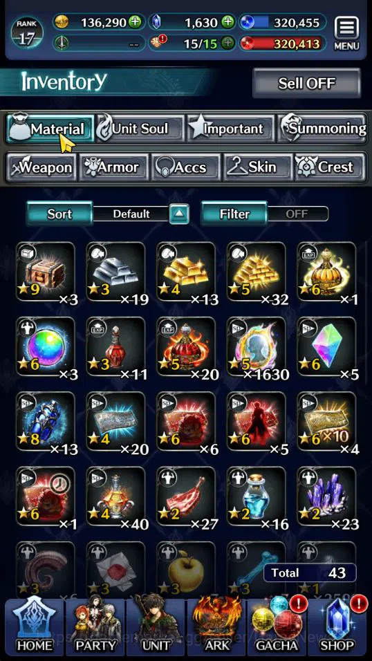 Last Cloudia Accounts Low-End GLOBAL | Rank 17 | Spirit Maiden Sera,Goddess Lilaha,POG Zero,Knight Mauna,E Soleil,etc | 3 11