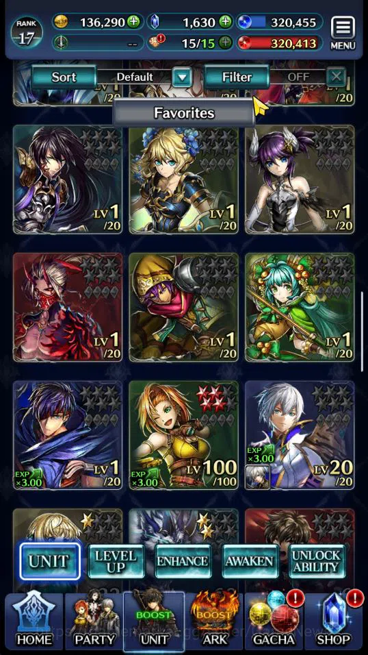 Last Cloudia Accounts Low-End GLOBAL | Rank 17 | Spirit Maiden Sera,Goddess Lilaha,POG Zero,Knight Mauna,E Soleil,etc | 3 3