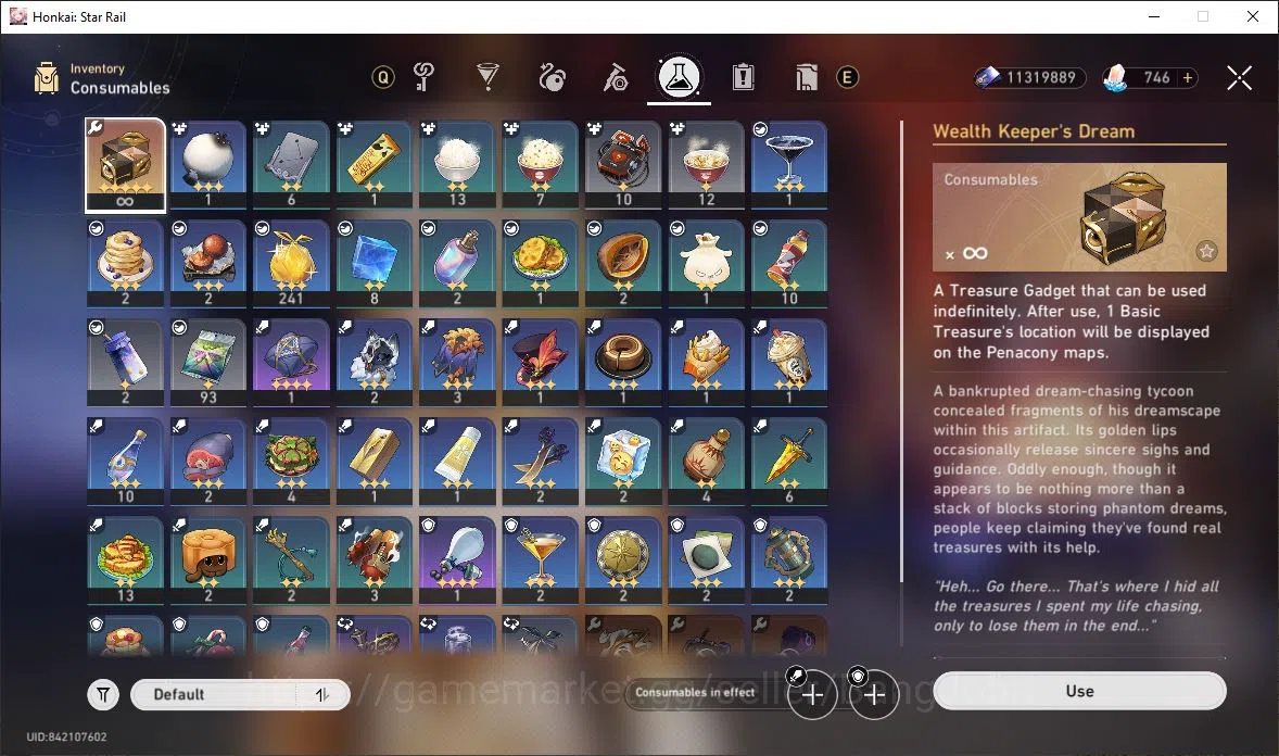 Honkai Star Rail Accounts Others [ASIA] TL 65 | 8 Limit | Aglaea | Sunday | Dan Heng | Ashveil | Blade | Sparkle | Detail 11