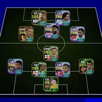 eFootball Accounts Legends & Iconic Players EFOOTBALL DREAM TEAM | BIGTIME HAZARD,D NUNEZ,M DHEPAY,ALEJANDRO BALDE,CAFU,RIO