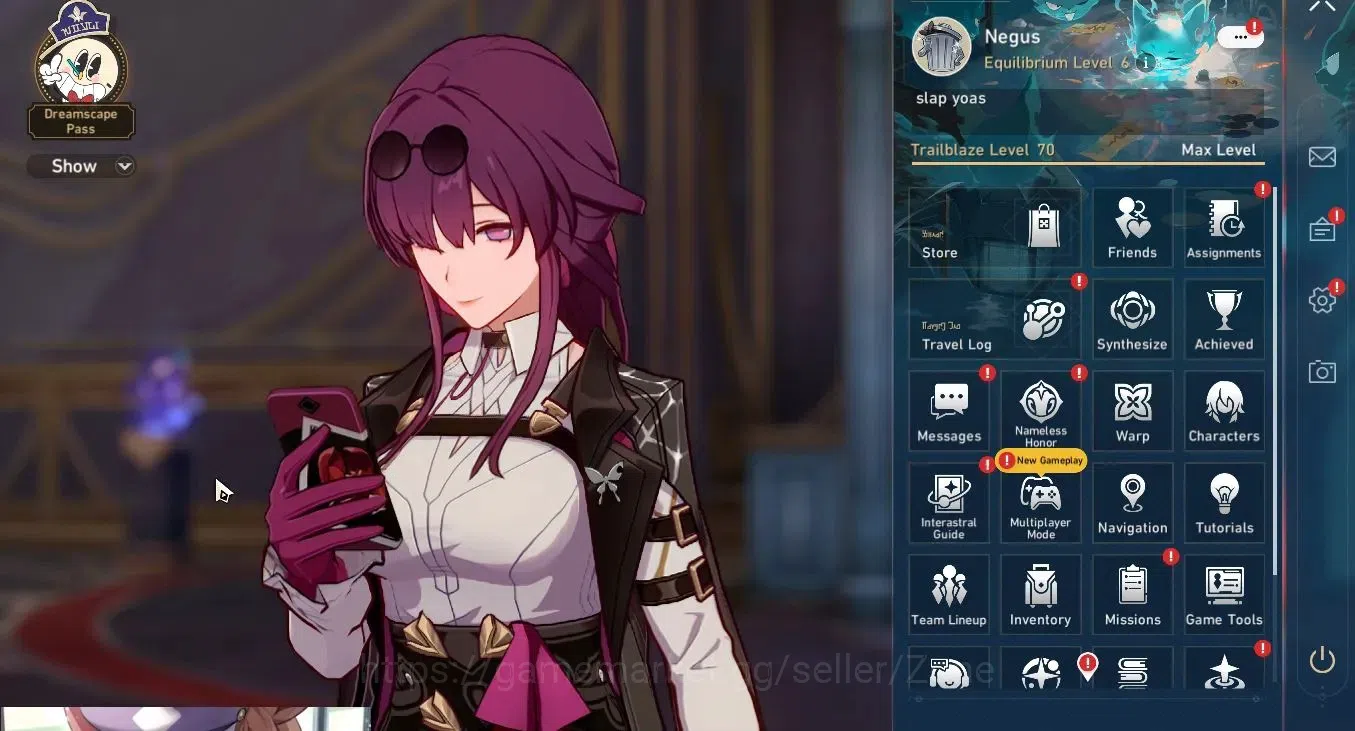 Honkai Star Rail Accounts Mid Game ASIA|TL70|13x L80 Limited 5-star incl Jingliu, Blade, Dan Heng IL, Fu Xuan, Luocha 19