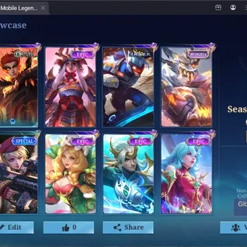 Mobile Legends: Bang Bang Accounts Others Global|114S|Seasoned|Epic Rafaela,Epic Freya,Epic YSS,Epic Uranus,Epic