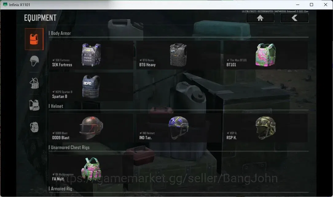 Arena Breakout Accounts Others Mobile | LV 30 | SV 23.7 M | CV 10 M | Combust FAMAS, Graffiti AK-102, G T951, Corpo Set 14