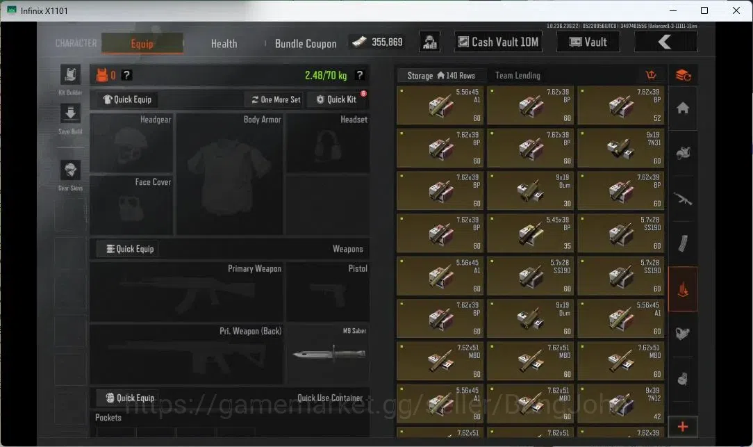 Arena Breakout Accounts Others Mobile | LV 30 | SV 23.7 M | CV 10 M | Combust FAMAS, Graffiti AK-102, G T951, Corpo Set 5