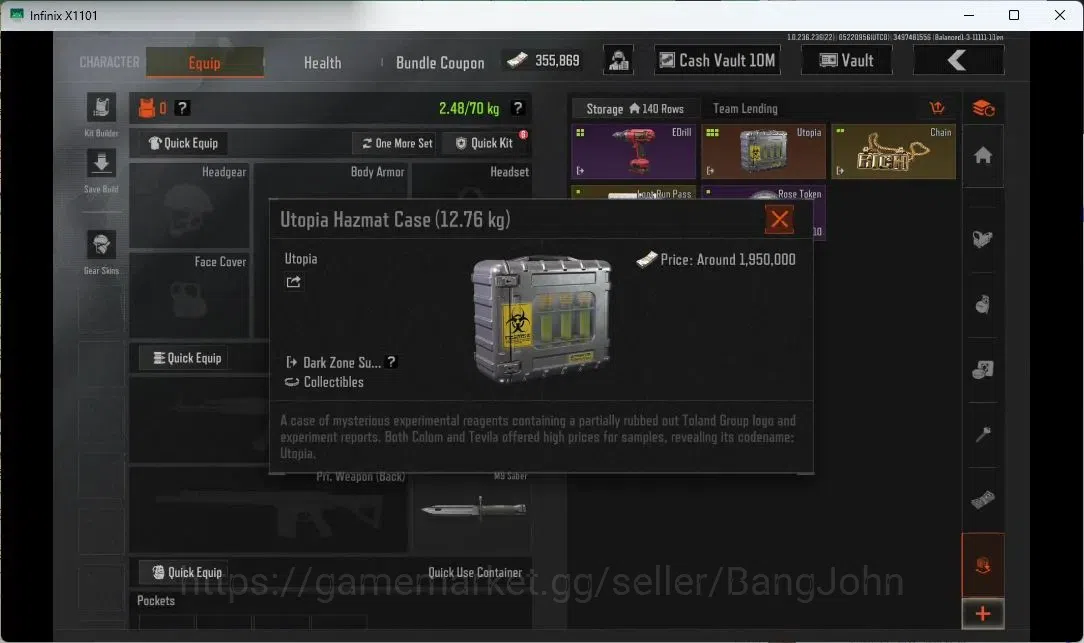 Arena Breakout Accounts Others Mobile | LV 30 | SV 23.7 M | CV 10 M | Combust FAMAS, Graffiti AK-102, G T951, Corpo Set 6