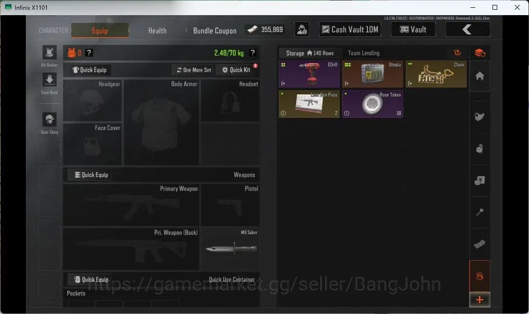 Arena Breakout Accounts Others Mobile | LV 30 | SV 23.7 M | CV 10 M | Combust FAMAS, Graffiti AK-102, G T951, Corpo Set 7