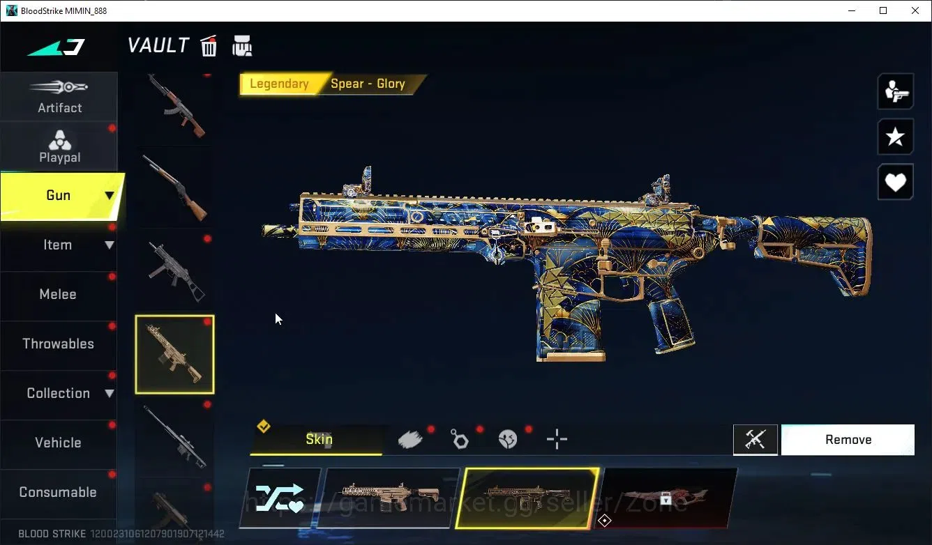 Blood Strike Accounts High-End ASIA|3 ULTRA[M700-Boitata Lv3,BLAST,ETHAN]|ULTRA Aircraft-Plumecrest Lion King|7 5