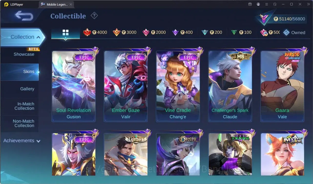 Mobile Legends: Bang Bang Accounts Global |Hero 114|Skin 188|Renowned|Naruto Haya,GS| image 13