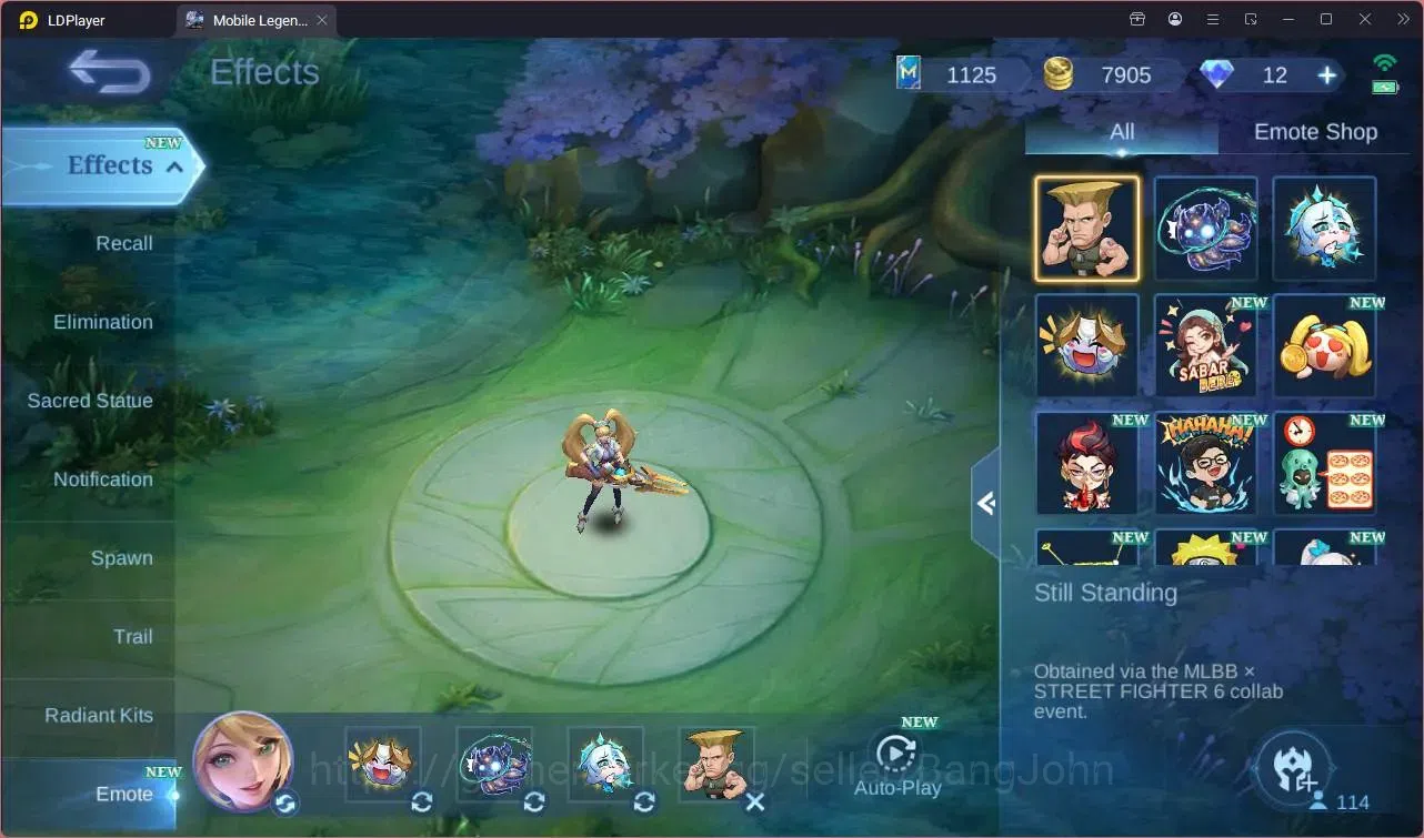 Mobile Legends: Bang Bang Accounts Global |Hero 114|Skin 188|Renowned|Naruto Haya,GS| image 6