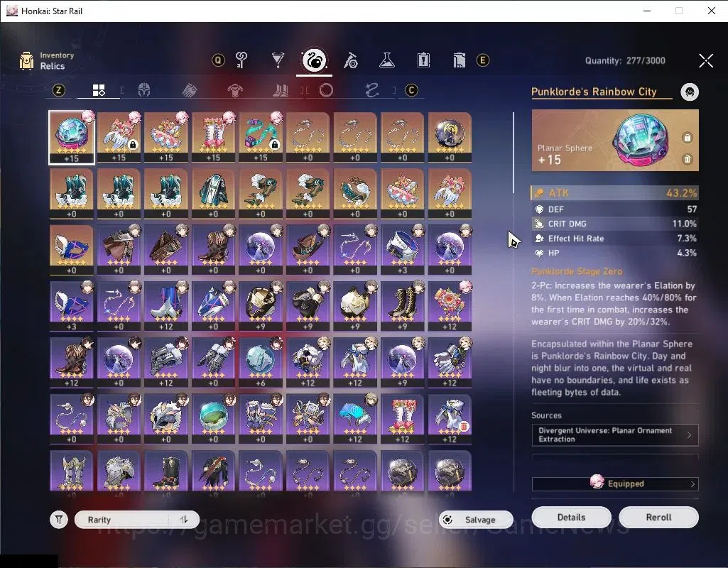 Honkai Star Rail Accounts ASIA|TL 43|5 Limited|Evanescia,Dante,Sparkle,Fu Xu image 7
