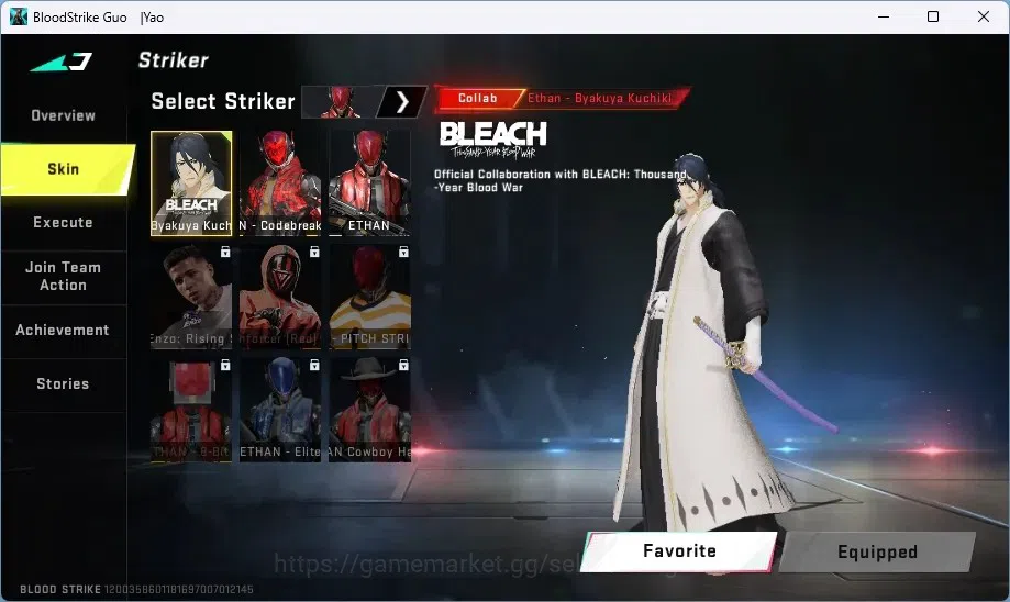 Blood Strike Accounts ASIA | 1 ETERNAL STRIKER: ZERO-Odashadow|1 EVA GUN image 10