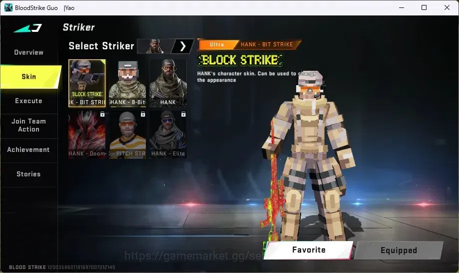 Blood Strike Accounts ASIA | 1 ETERNAL STRIKER: ZERO-Odashadow|1 EVA GUN image 11