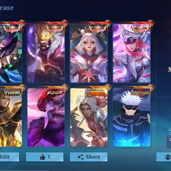 Mobile Legends: Bang Bang Accounts Collector Global|138H 525S|MEGA|4 Legend|Dawning Lancelot|Ducati Irithel|KOF Chou|Allstar