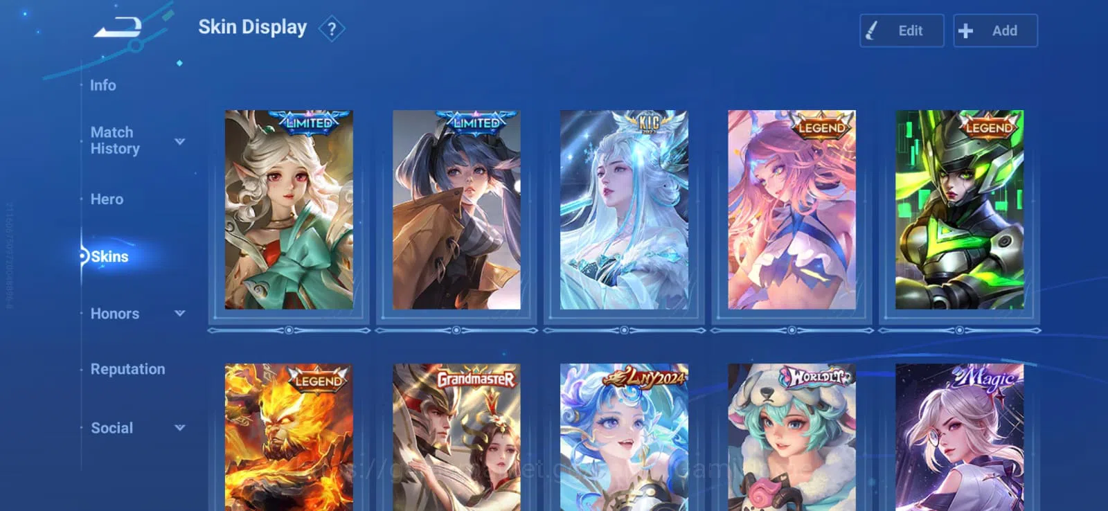 Honor of Kings Accounts GIRL ACC ➤ 200 SKINS | 2 Flawless : Elsa, XiaoQiao image 3