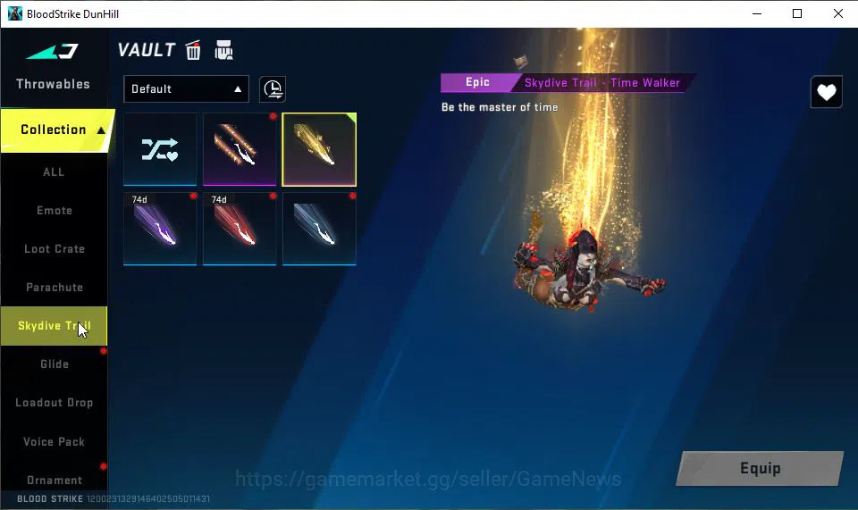 Blood Strike Accounts ASIA|9 ULTRA[2 NOVA,BLAST,RAN,SPIKE,ZERO,SCAR,Vect image 4
