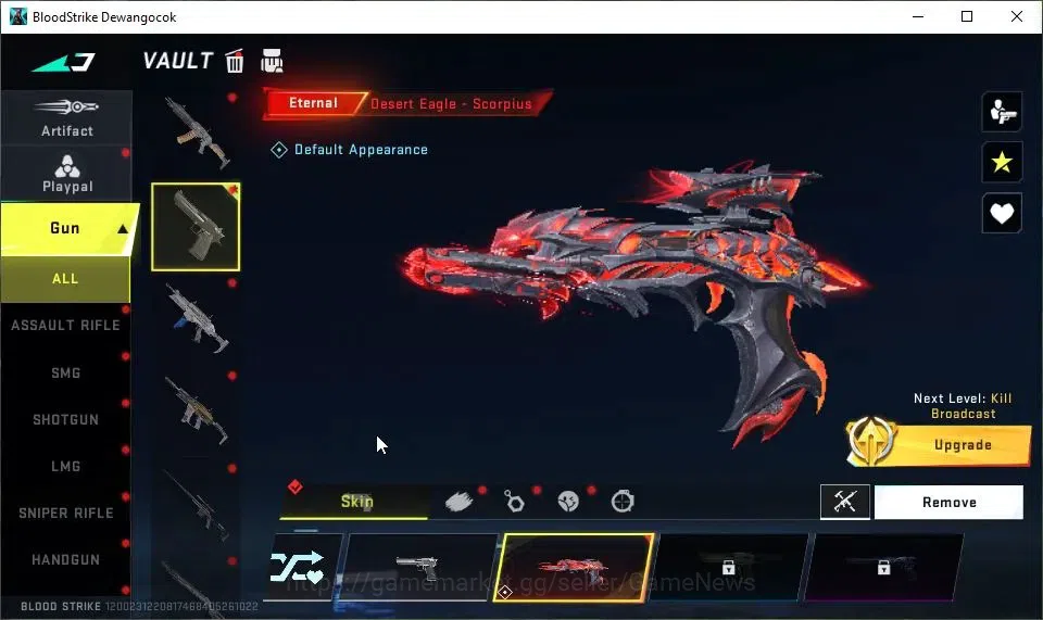 Blood Strike Accounts ASIA|ETERNAL Desert Eagle-Scorpius|4 ULTRA[ETHAN,Z image 7