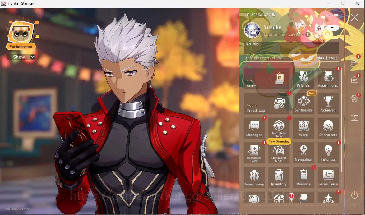 ASIA|TL 70|15 limit|LC Sign(YaoGuang,Archer,Saber)Firefly,Sparkle,Cerydra,etc check SS|MC Male|HSR162B Honkai Star Rail Others ASIA|TL 70|15 limit|LC Sign(YaoGuang,Archer,Saber) image 1