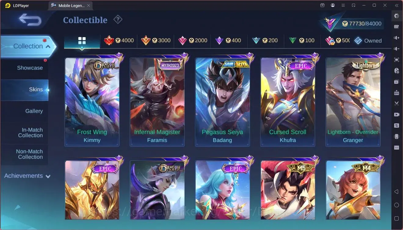 Mobile Legends: Bang Bang Accounts Global|Hero 132|Skin 315|Renowned|Prime Beatrix,YZ image 14