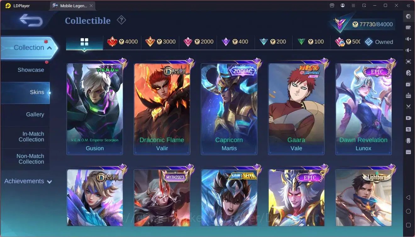 Mobile Legends: Bang Bang Accounts Global|Hero 132|Skin 315|Renowned|Prime Beatrix,YZ image 15