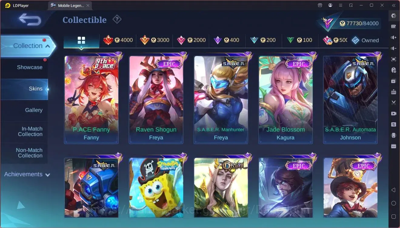 Mobile Legends: Bang Bang Accounts Global|Hero 132|Skin 315|Renowned|Prime Beatrix,YZ image 17
