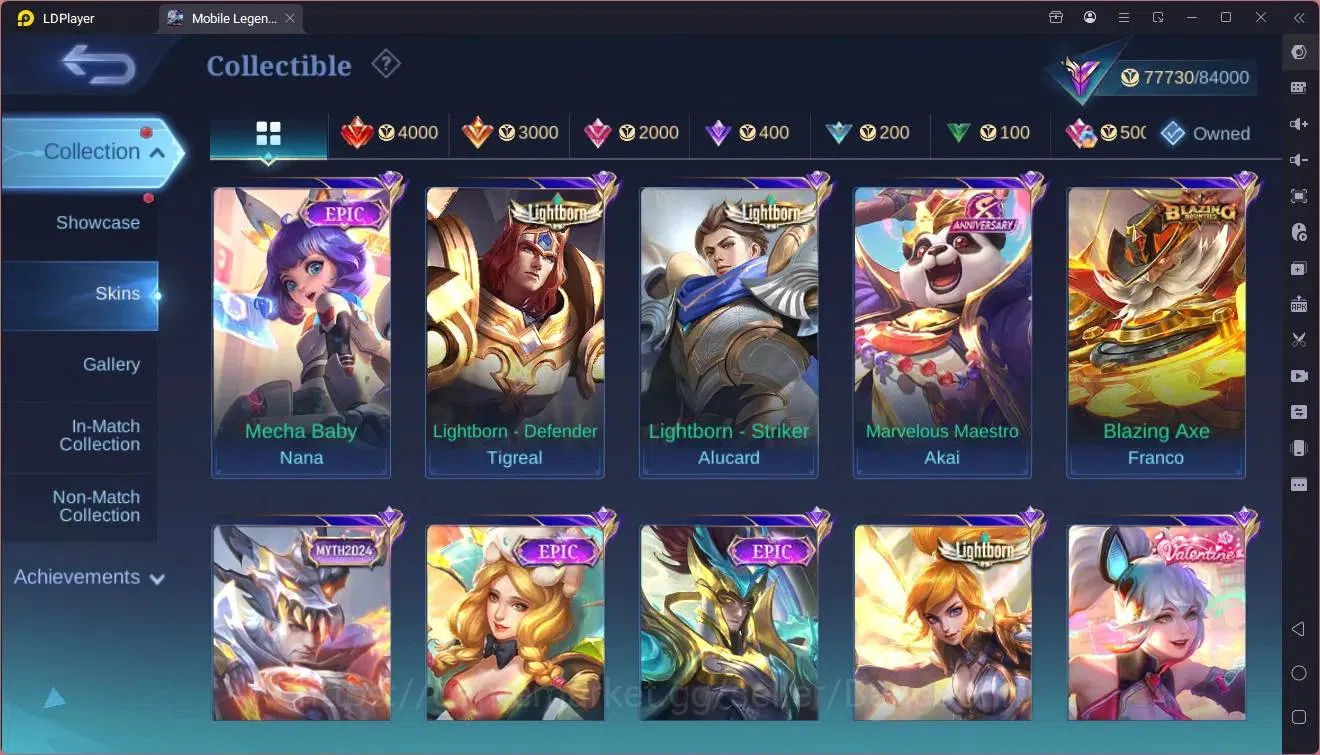 Mobile Legends: Bang Bang Accounts Global|Hero 132|Skin 315|Renowned|Prime Beatrix,YZ image 19